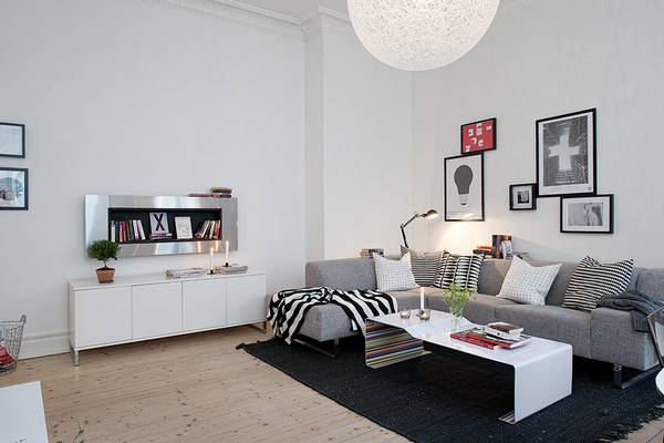 Скандинавская квартира «Birgitta» - сочетание ретро и современных тенденций - фото