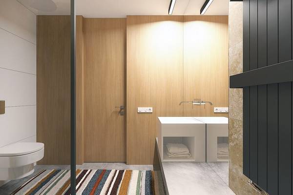 Ванная комната «Sandy» - большой метраж или хитрый ход дизайнера? - фото