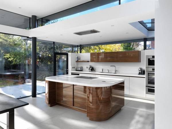 Кухонная идиллия «Kew» интерьера в современном стиле - фото