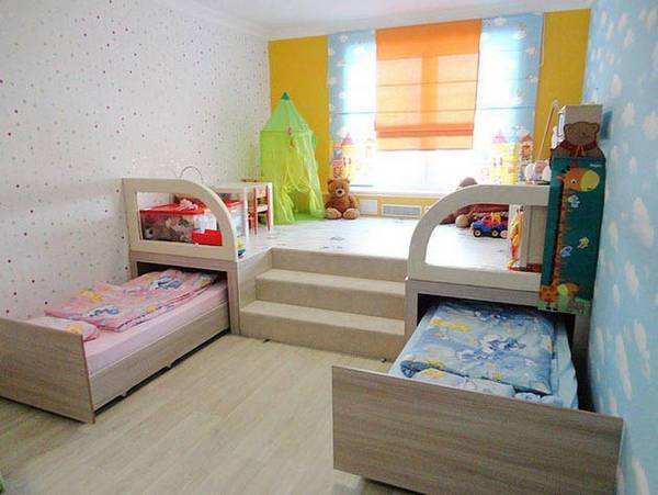 Детская комната 12 кв м: 4 способа оформления пространства - фото
