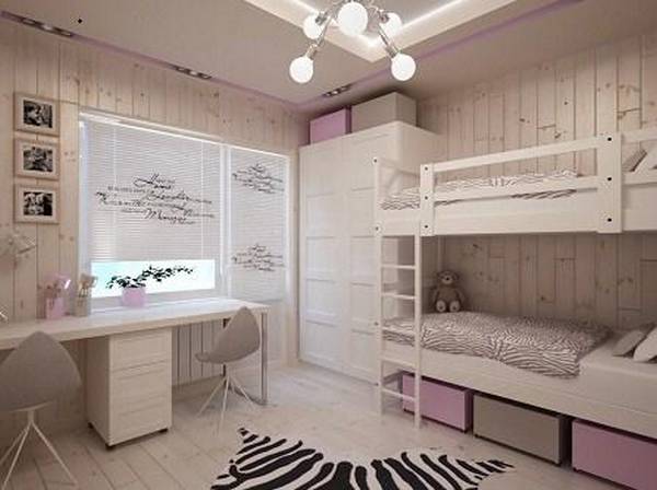 Оригинальная детская комната 10 кв м: проектирование и оформление дизайна - фото