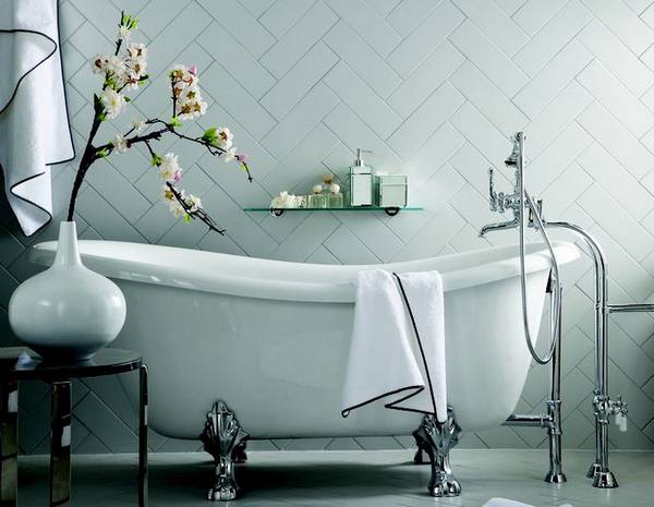 Стены в интерьере ванной - подбираем материалы и оцениваем тонкости монтажа с фото