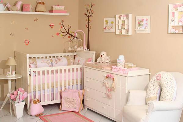 Стильная комната для новорожденного с соблюдением всех требований - фото