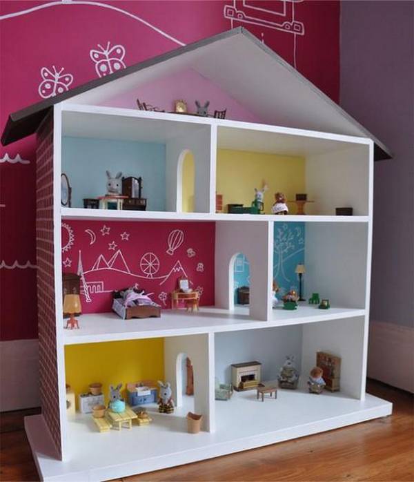 Кукольный домик своими руками: самые креативные идеи - фото