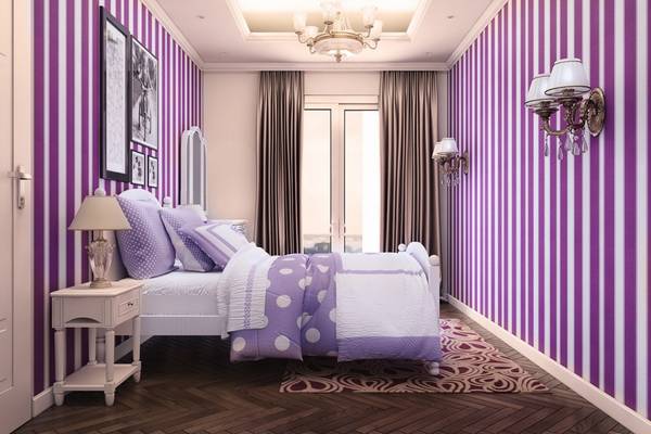 Лирический интерьер спальни «Lilian» - классика на современный манер с фото