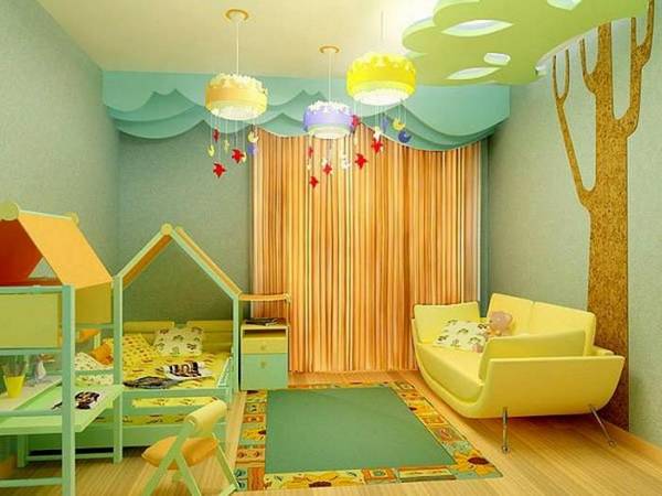 Освещение в детской: оформляем комнату правильно - фото