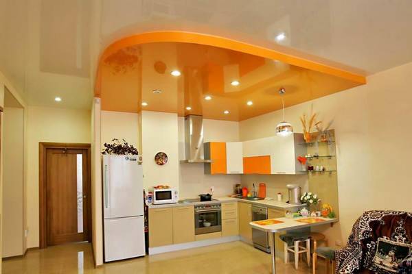 Навесные потолки на кухне: разбираемся в особенностях и делаем своими руками с фото